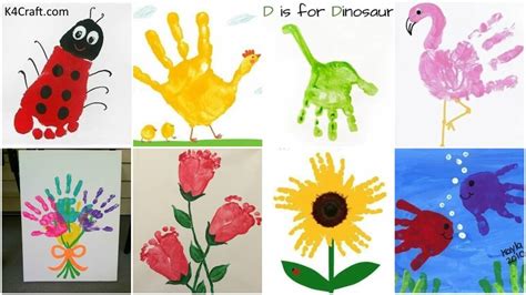 Handprint And Footprint Art Ideas Super Fun Hand And The Keeper Of