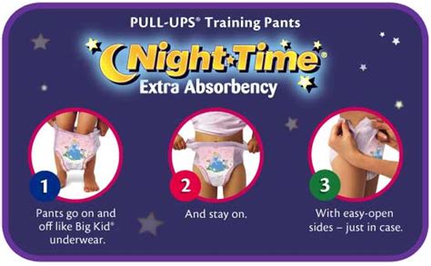 Huggies Pull Ups Training Pants Nighttime Girls 2t 3t