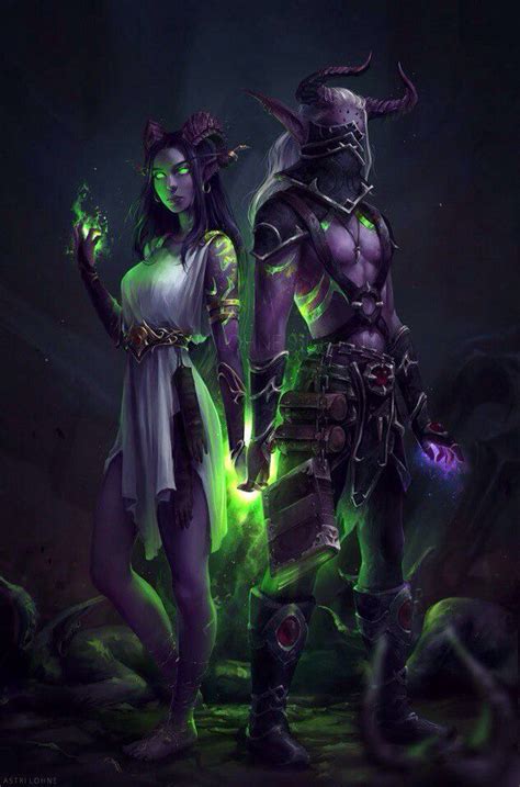 Image Result For Night Elf Demon Hunter Warcraft Art Warcraft Dark
