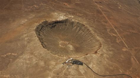 Meteor Crater In Arizona United States Wallpapers And Images