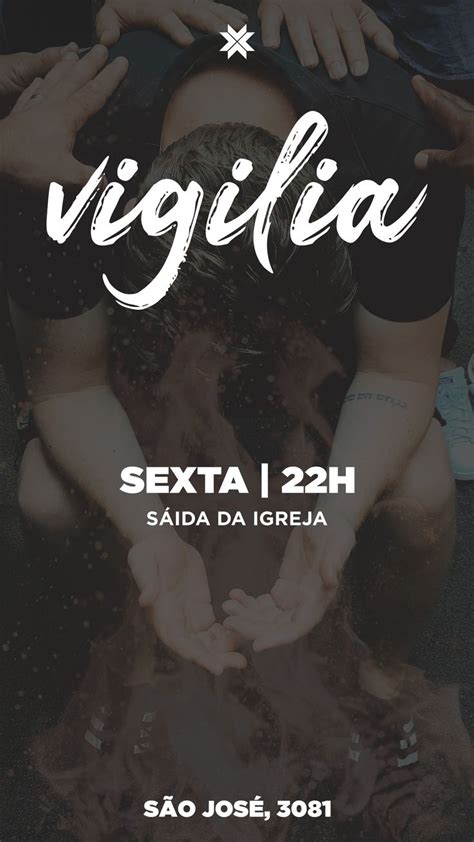 Banner Para Vigilia Em 2022 Cartaz De Evento Igreja Cartaz