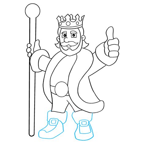 Cartoon King Coloring Pages Outline Sketch Drawing Vector Kings The Best Porn Website