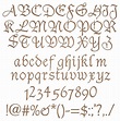 Fancy Script Alphabet Uppercase and Lowercase | Alphabet Lettering ...