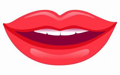 Lips Transparent Clipart Smile Mouth Smiling Lip