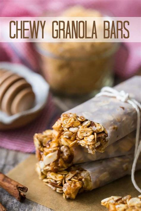 Have you ever made granola bars? Homemade Granola Bars: So chewy and wholesome! Easy, no ...