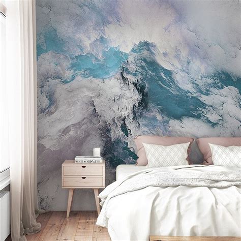Custom Mural Wallpaper Nordic Style Abstract Art Bvm Home