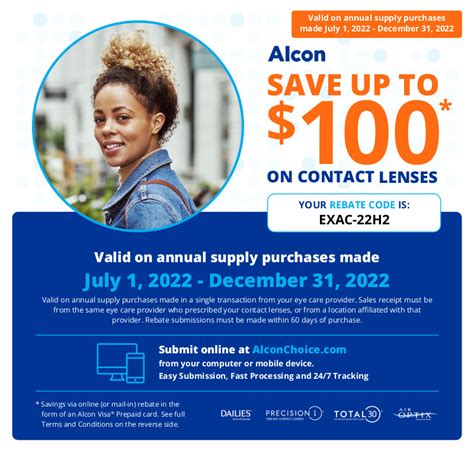 Save Up To 100 On Your Alcon Contact Lens Purchase