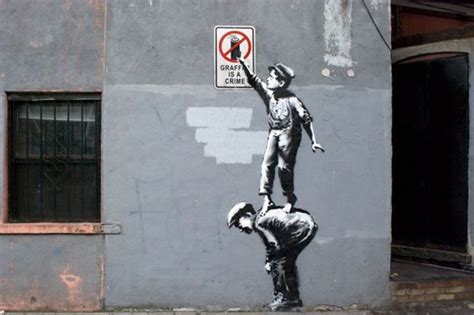 Banksy Manhattan Street Art Banksy Nyc Street Art Banksy Street Art