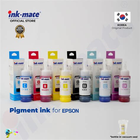 Jual Tinta Pigment Inkmate Printer EPSON L Series L120 L210 L360 L550