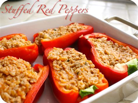 meet the sullivans recipe stuffed red peppers