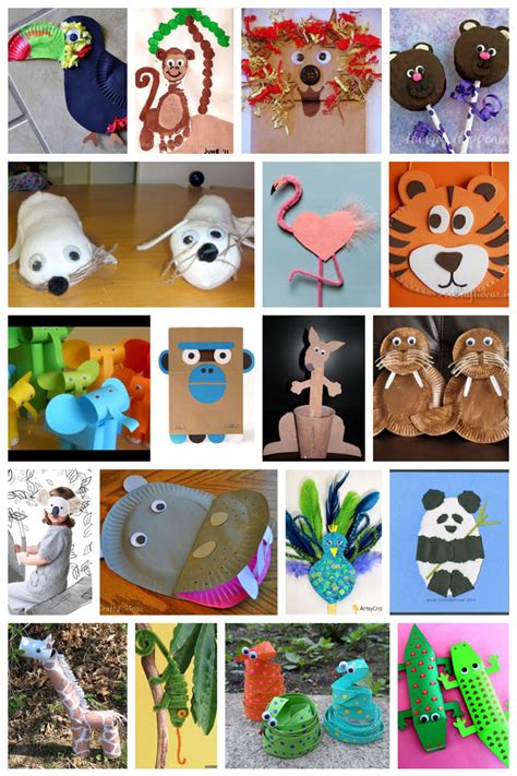 25 Zoo Animal Crafts And Recipes