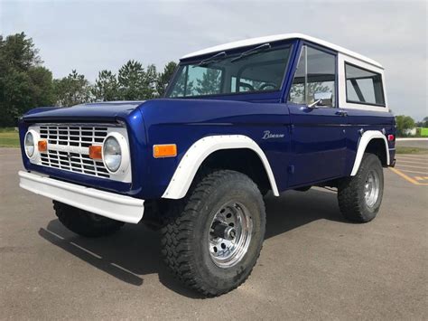 1970 Ford Bronco Colors