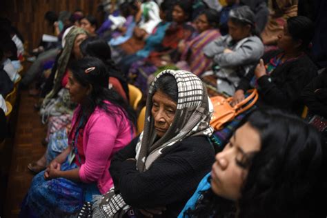 Mayan Women Accuse Military Officials Of Holding Them As Sex Slaves