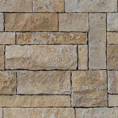 Stone Texture 027 Stacked Limestone And Sandstone Wall Cladding Square