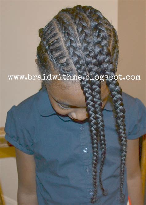 Braid With Me Protective Style Intricate Cornrows With