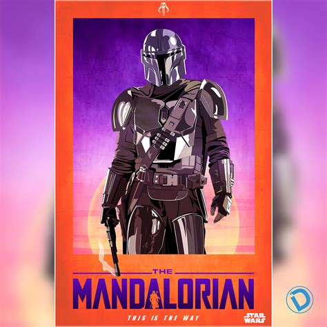 The Mandalorian Season Two Poster Variant On Behance
