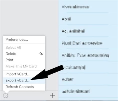 Use 2 Ways To Export Iphone Contacts To Vcard Or Csvexcel Without Pc