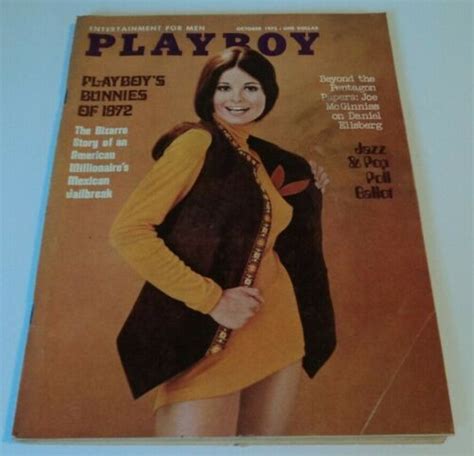 Playboy October Ex Condition Playmate Sharon Johansen Ebay