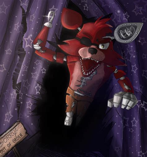 Foxy The Pirate~ By Reviwolfe On Deviantart