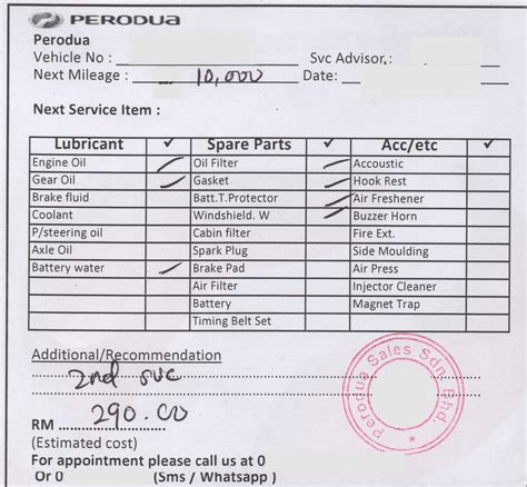 Perodua service centre (alor setar). Perodua Bezza first service - free inspection