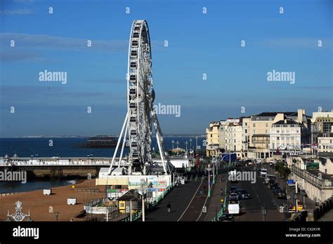 The Wheel Of Excellence On Brighton Seafront Uk 2012 Stock Photo Alamy