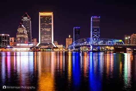 Jacksonville By Night Wintermeyer Photography