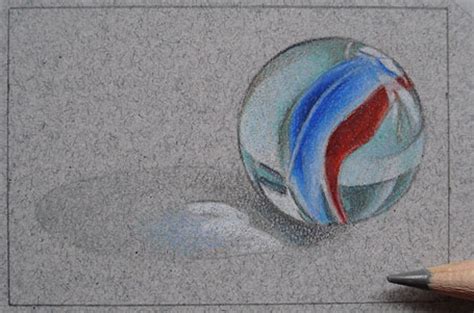 Just do a whole bunch of really light shading and slowly add more and more, maybe in different hues, depending on the drawing, basically this medium is the best ever. How to Draw a Marble: Step by Step Realistic Drawing Art ...