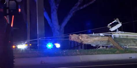 Power Restored After Crash Takes Out Power Pole In Northeast Charlotte