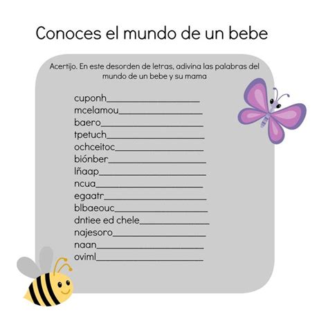 Que Juegos Me Recomiendan Para Baby Shower Foro Futuras Mamás Bodas