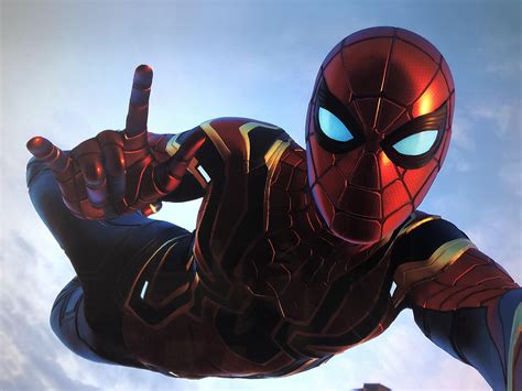 Spider Man Stark Suit Spider Man Stark Suit Ps4 For Gta San Andreas