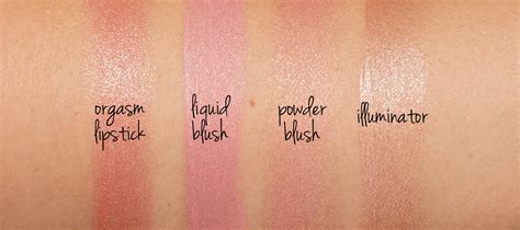 Nars Blush Swatches