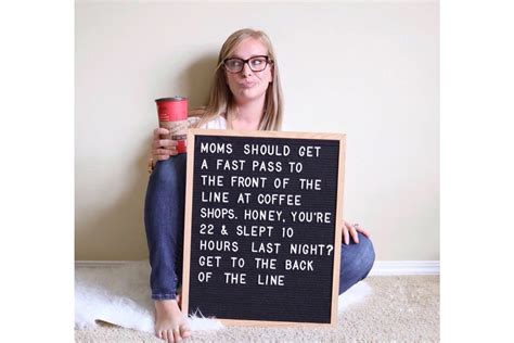 Picture Of A Tired Mummy Blogger With Sign Is Going Viral That S Life Magazine