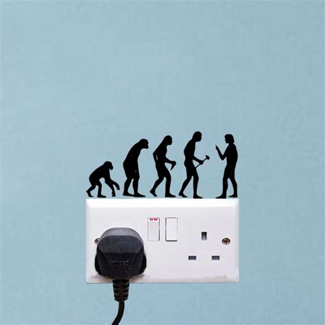 go back and we messed it up evolution wall stickers switch decals 6ss0178 in wall stickers from