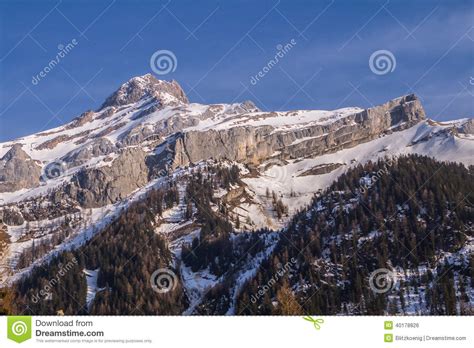 Alps Stock Photo Image Of Daybreak France Cliff High 40178826