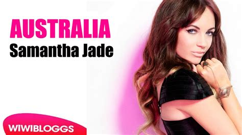 Samantha Jade Australia S Eurovision 2015 Singer Wiwibloggs YouTube