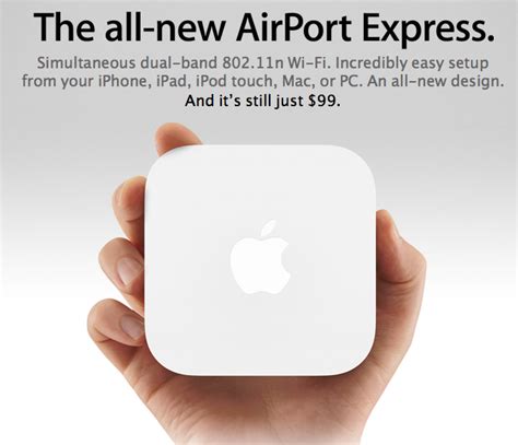 New Apple Airport Express Features Dual Band Wi Fi