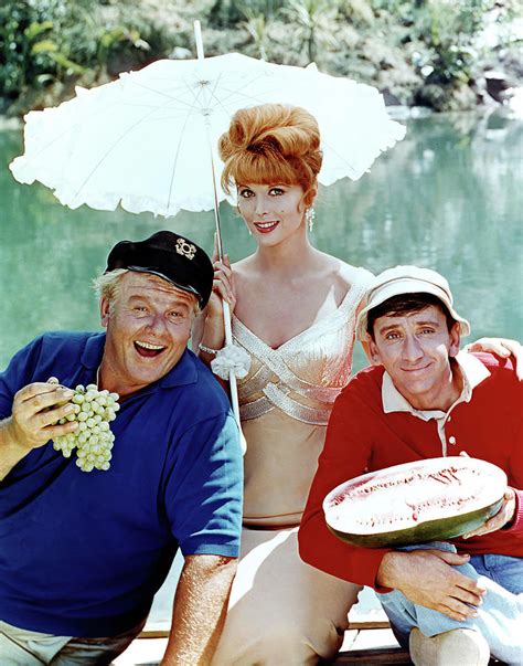 Tina Louise Alan Hale Jr And Bob Denver In Gilligans Island 1964