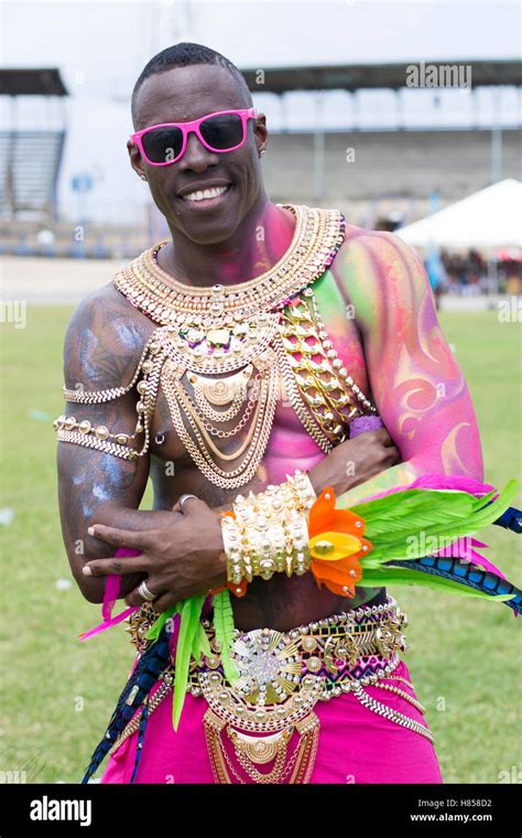 Barbados Crop Over Festival Grand Kadooment In Barbados Stock