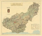 Granada (Provincia). Mapas generales. 1973