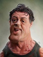 Sylvester Stallone Sylvester Stallone, Cartoon Faces, Funny Faces ...