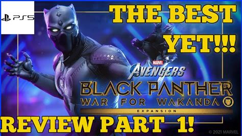 Black Panther War For Wakanda Review Avengers Game In 2021 Youtube