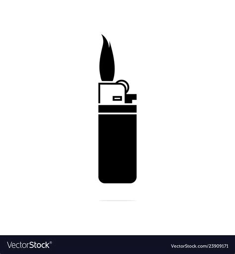 Lighter Icon Concept For Design Royalty Free Vector Image
