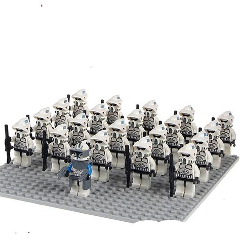 Arf Clone Trooper Army Captain Rex Commander Minifigures Lego