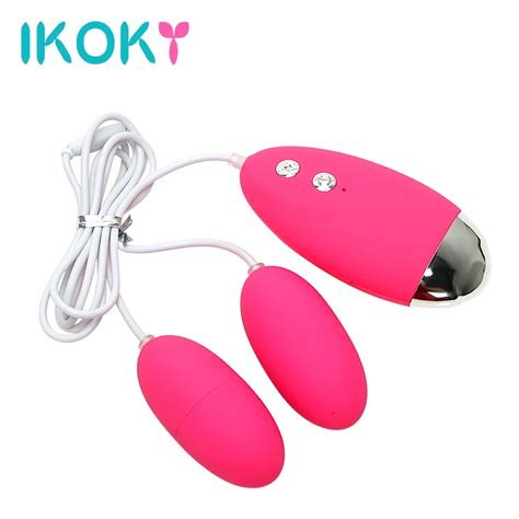 ikoky multispeed vibrators 2 vibrating eggs dildo realistic sex toys for women female climax 12