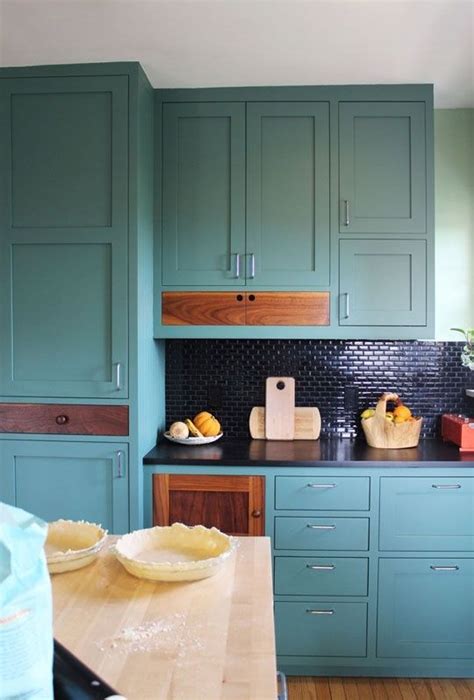 Turquoise Painted Kitchen Cabinets Turquoise Kitchen