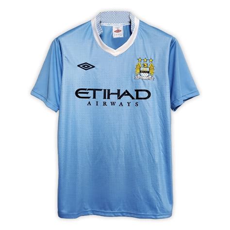 Camisa Retrô Manchester City 1112 Home Fbs Jerseys Camisas De Futebol