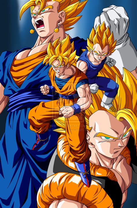 Stand on the side of goku. Goku y Vegeta: Imagenes z del dia