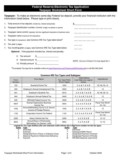 Chapter 7 Federal Income Tax Worksheet Universal Network