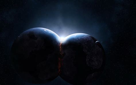 Planets Face 2 Face Wallpaper High Definition High Quality Widescreen