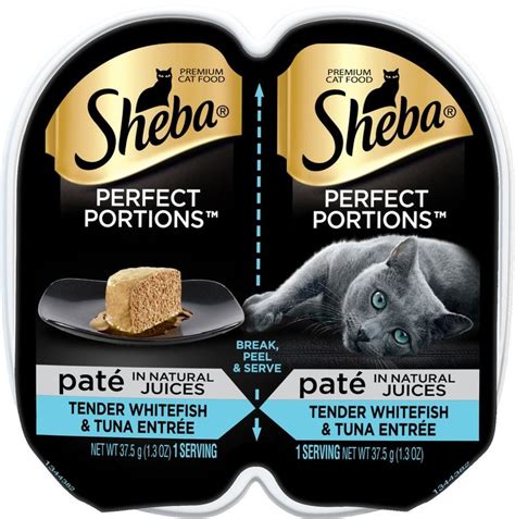 Sheba Perfect Portions Premium Pet Food Wet Cat Food Variety Pack Tasty